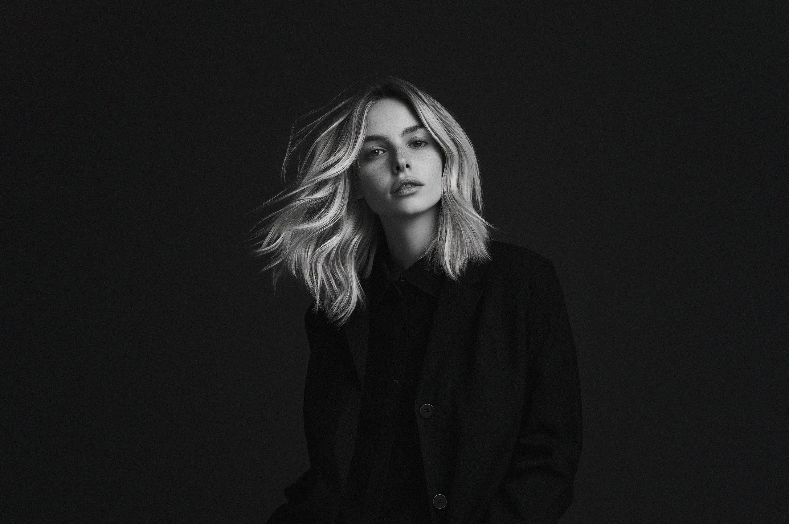 Cannes Image by notthoff La Biosthétique Friseur SW junge blonde stylische Frau mit schulter langem haar 150325