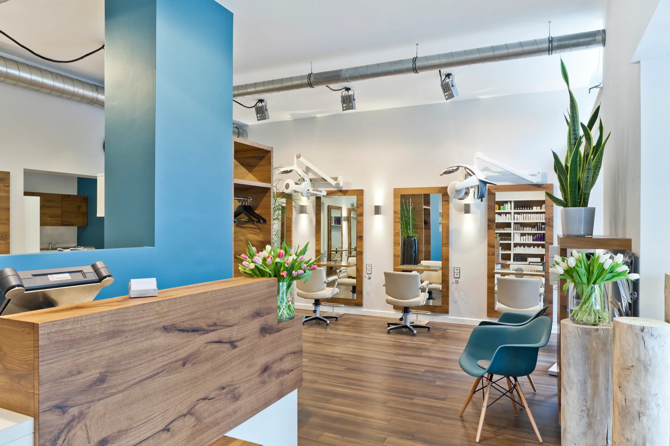 Wankerl Friseur Regensburg Salon Empfang